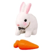 BESTSKY Walking Robot Bunny Plush Toy, Kids Bunny Toy with Sound & Wagging Tail