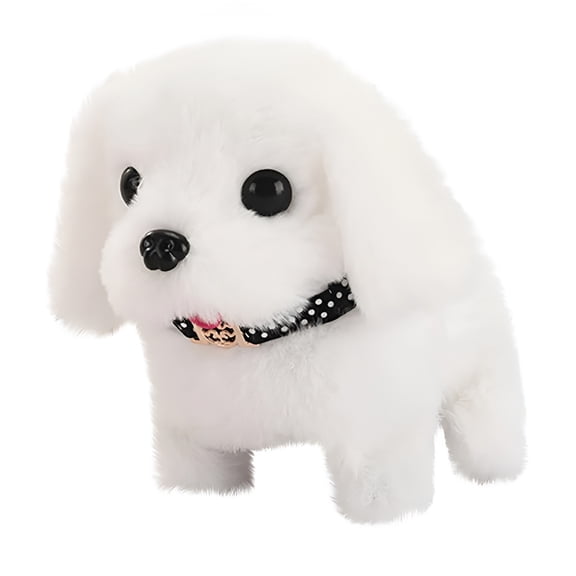 BESTSKY the Most Realistic Robot Puppy - Robot Puppy Sleepy Realistic Gifts for Kids That Acts Like A Real Dog for Sitting, Barking, Walking and Running