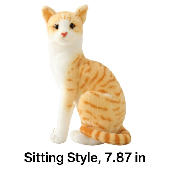 BESTSKY Realistic Stuffed Animal Plush Toy, Soft Texture Buddy for Kids, Cuddling, Bedtime Companion, Home Decor