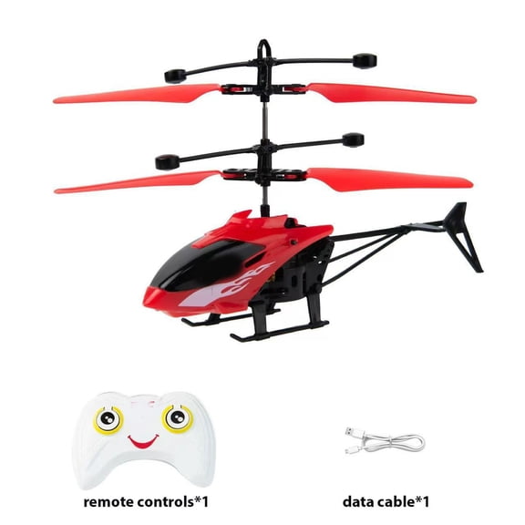 BESTSKY Remote Control Helicopter Gesture Sensing Indoor Flying, RC Airplane for Teenages 10Mins Flight Red