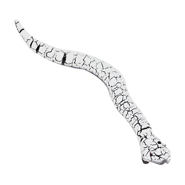 BESTSKY Remote Control Snake,Rattlesnake Crawl Snake Toy,Simulated Movement Rc Snake Toy,White