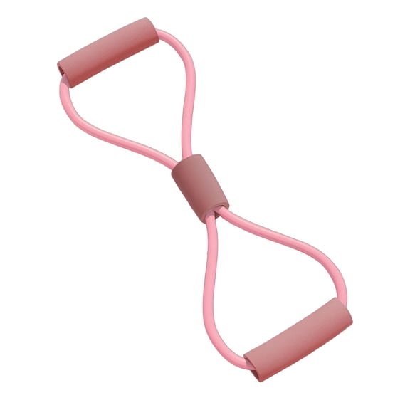 BESTSKY Resistance Bands with Handles, Glutes Activation Exercise Bands, Pink, 25-35Lb, for Home Gym, Glute Training, Leg Workout, Fitness Routine, Muscle Toning.