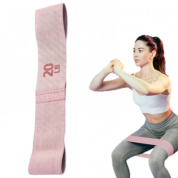 BESTSKY Resistance Bands for Working Out,Glute Trainer Loop Bands,Workout Bands Resistance for Yoga,Pilates,Rehab,Fitness,Strength Training,Pink