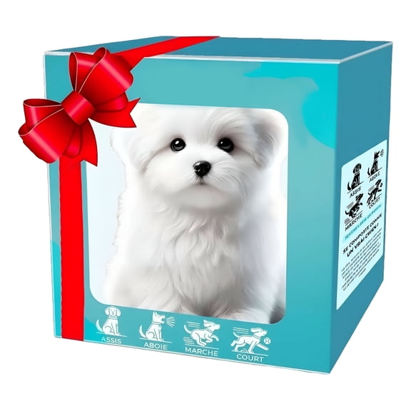 BESTSKY Robot Dog My Realistic Robot Puppy - 8" Realistic Robot Puppy That Walks, Barks & Wags Tail, Interactive Robot Pet Dog Toy, Electronic Puppy Dogs That Acts Like A Real Dogs