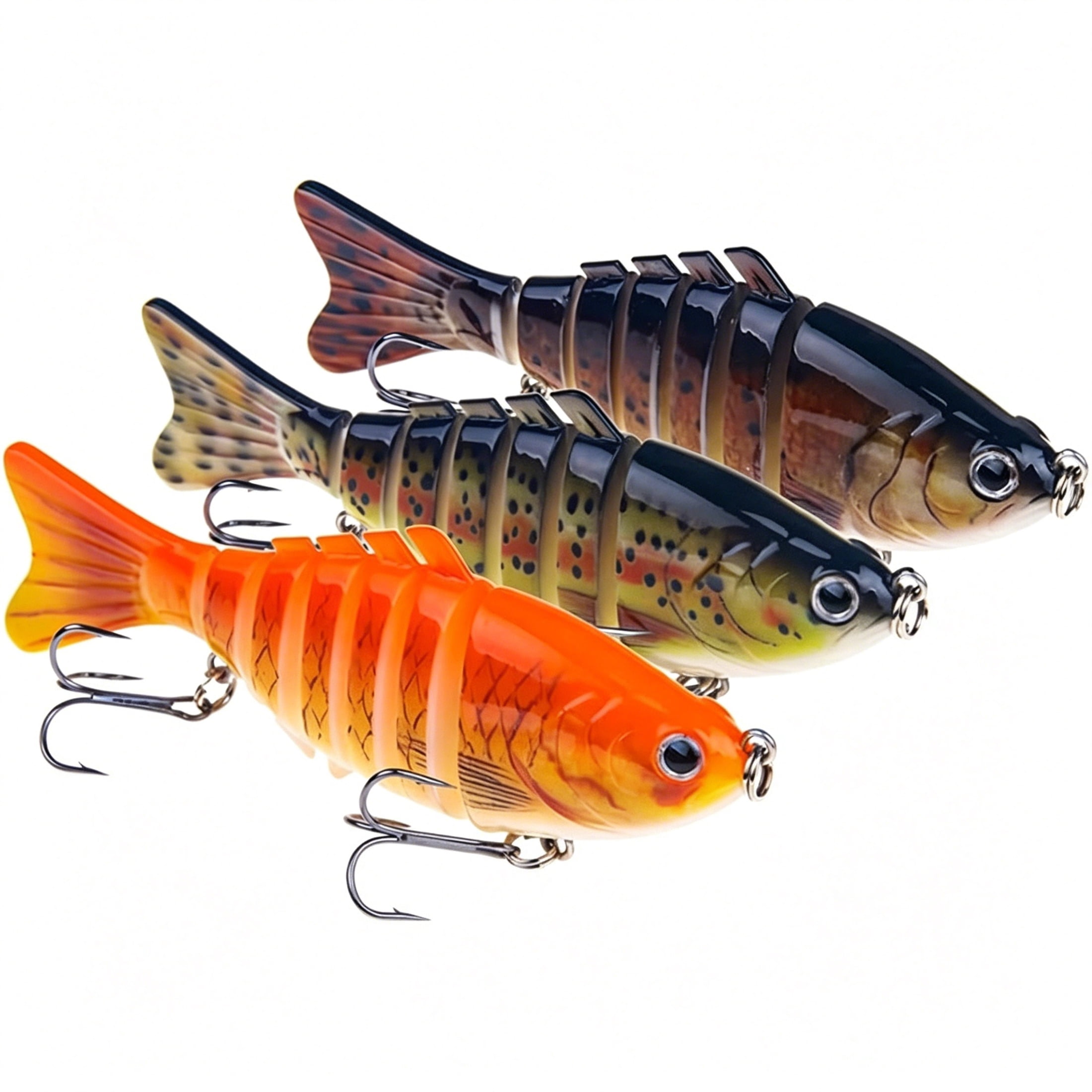 best robotic fishing lures Swimming Bait Electric 3.5" USB Rechargeable LED Light Wobbler 4-Segement Multi Jointed Swimbait Hard Lures Fishing Tackle : Sports & Outdoors Catch more with our 3.5 in VIRAL robot fishing lure: EXPECTATIONS