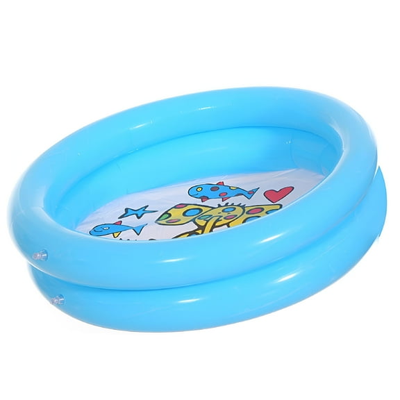 BESTSKY Round Inflatable Kiddie Pool,Kid Summer Mini Swimming Pool Portable PVC Infant Kiddy Toddlers Baby Paddling Pool Water Game Play for Backyard Outdoor