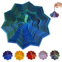 CYFW Sensory Fidget Star,3D Printed Fidgets Spiral Tower,Sensory Fidget Toys for Holiday,Large