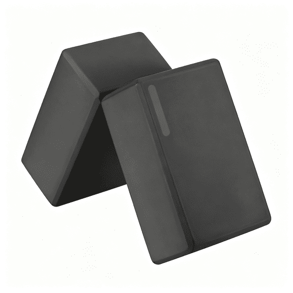 BESTSKY Set of 2 High Density Premium Yoga Blocks,9"X6"X4"Each Supportive Foam Yoga Blocks