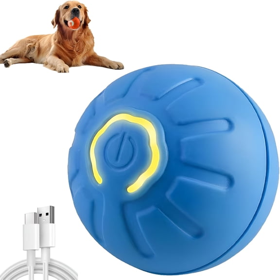 BESTSKY Shaky Ball Toy for Dogs, Light up Vibrating Dog Ball, Dog Shaking Ball, Dog Bouncing Vibrating Ball, Interactive Dog Ball for Small Medium Large Dogs, USB Rechargeable