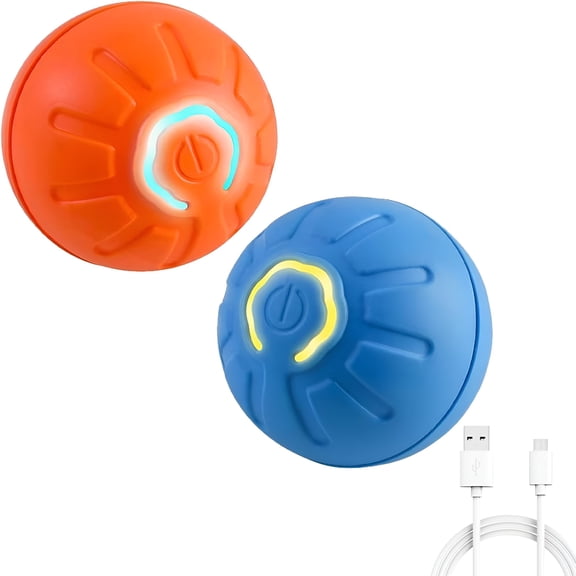 BESTSKY Shaky Ball Toy for Dogs | Shaking Dog Ball | Vibrating Ball for Dogs | Interactive Dog Ball | Automatic Moving Dog Toy Ball for Small/Medium/Large Dogs | USB Rechargeable