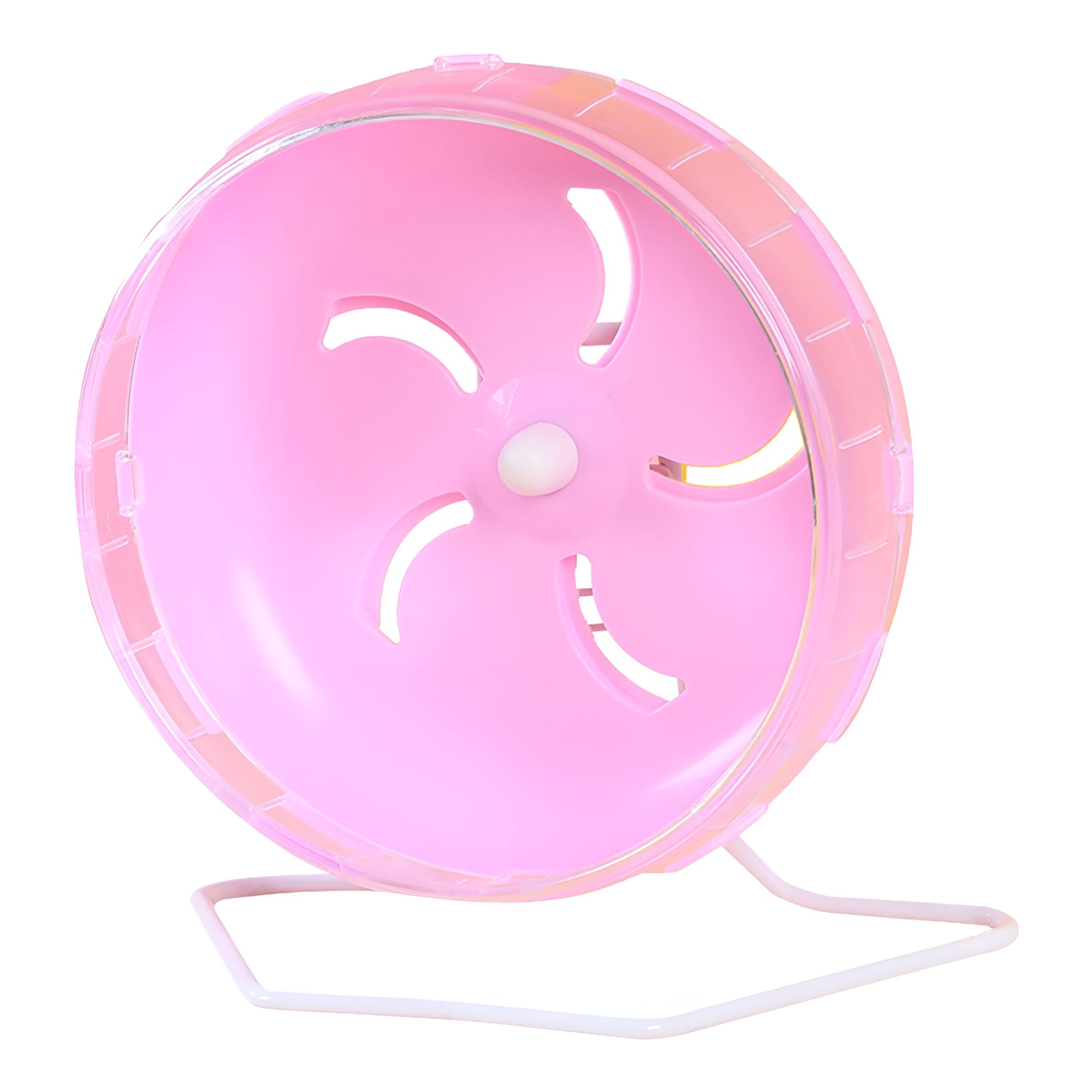 BESTSKY Silent Hamster Wheel Large Small Animal Exercise Wheel With Stand | Blue Design | Easy Installation for Hamsters and Rats