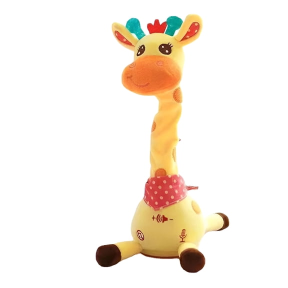 BESTSKY Singing Dancing Giraffe Plush Toy, Interactive Musical Baby Toy