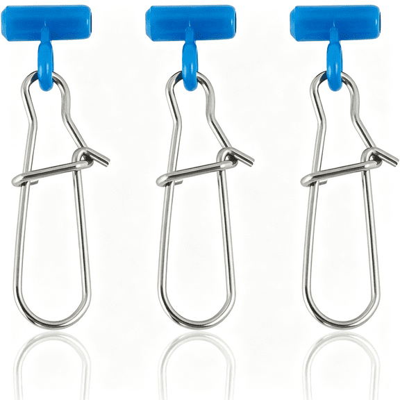 BESTSKY Sinker Slides for Fishing, Sinker Weight Silder Line Slide Sleeve Swivel Duo Lock Snaps for Surf Bottom Fishing Fish Fider Rig Catfish Rig Sinker Weight Silder Line Slide Sleeve Sinker