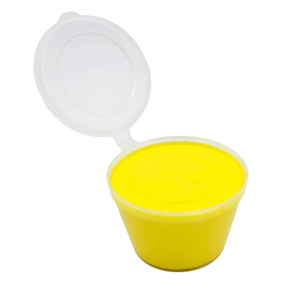 BESTSKY Slime Add Ins DIY Colored Slime Scent Relief Stress Relief Children Colored Mud Snowflake Mud Toy Gift (Yellow)