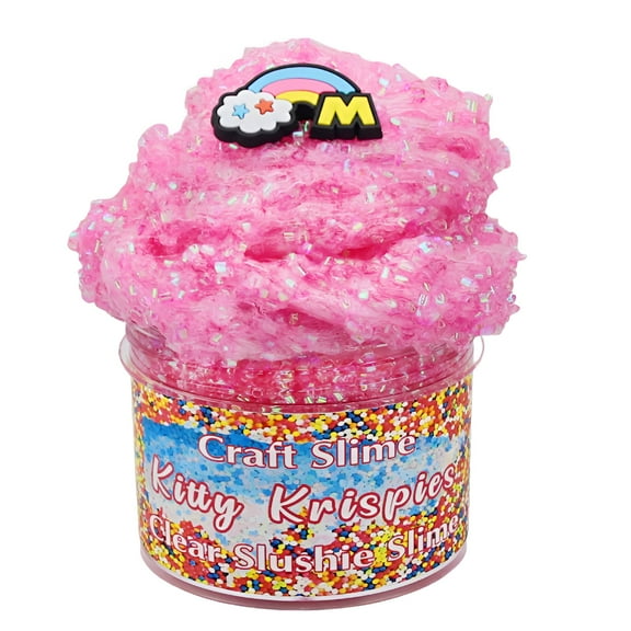 BESTSKY Butter Slime Kit Cloud Slime DIY - Unmixed Snow Rice Peachy Slime Kit for Boys,Education Party Favor Gift,Birthday - Fluffy,Soft,70ml 2.5Oz