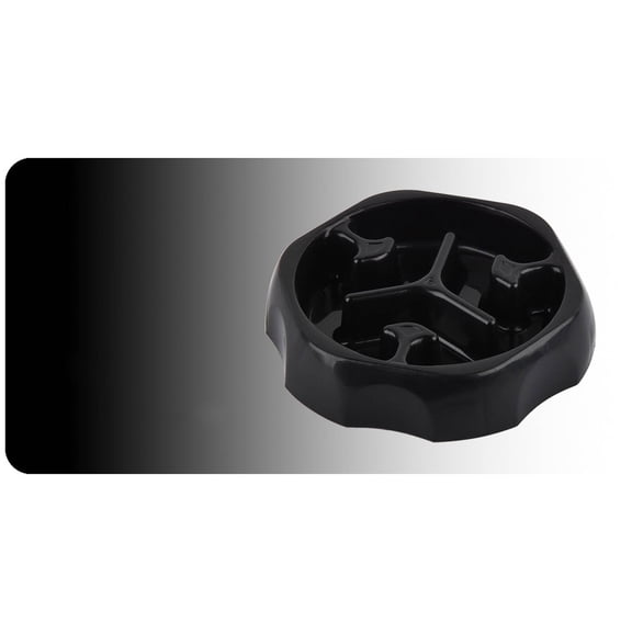 BESTSKY Slow Feeder Dog Bowls,Safe and Clean Mealtime Dog Puzzle Feeder,Improves Feeding Safety Dog Slow Feeder,Black