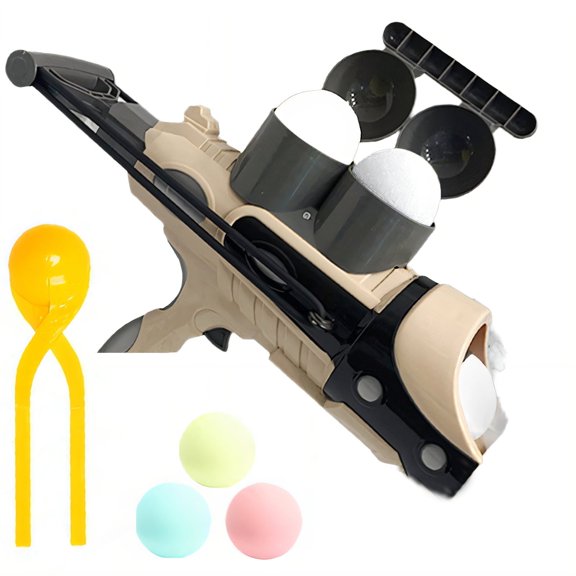 BESTSKY Snowball Maker and Shooter, Interactive Family Snow