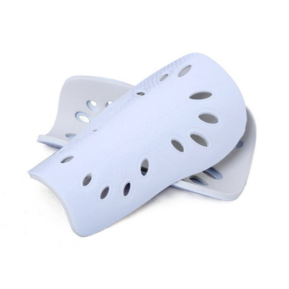 BESTSKY Soccer Shin Guards Thick Eva Design Soccer Equipment,Soft and Comfortable All-Round Protection Cleats,White