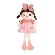 BESTSKY Soft Baby Doll,Plush Rag Dolls for 2 Year Old Girls,Toddler & Infants,Washable & Sensory Fabric Body,Girls Plush Rag Doll,Toddler Girl Baby Doll,Soft Doll