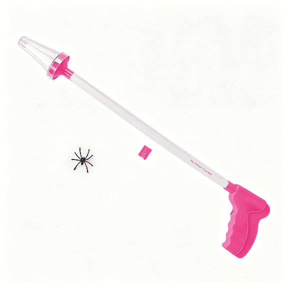 BESTSKY Spider and Insect Catcher,Safe Bug Catcher (Pink)