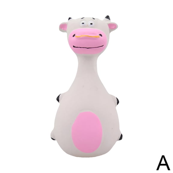 BESTSKY Squeaky Latex Dog Toy, Soft Rubber Animal Design Chew Toy for Interactive Play, Fetch, and Boredom Relief