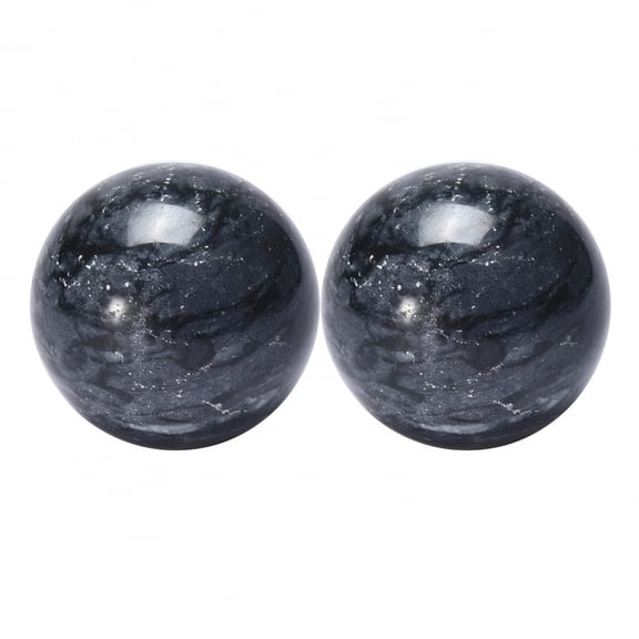BESTSKY Squeezable Stress Ball,Black 2 Pack