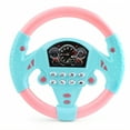 thumbnail image 1 of BESTSKY Steering Wheel Toy,360° Rotation Children'S Car Simulation Toy,Sturdy Suction Electric Car Toys,Pink, 1 of 6