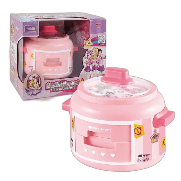 BESTSKY Sticker Kit Versatile Accessories Kids Creative Sticker Maker Create 3D Stickers Princess Craft Kit