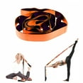 thumbnail image 1 of BESTSKY Stretching Strap,Beginner Friendly Yoga Strap,Stretch Straps with Loops for Rehab,Fitness,Workout,Orange, 1 of 7