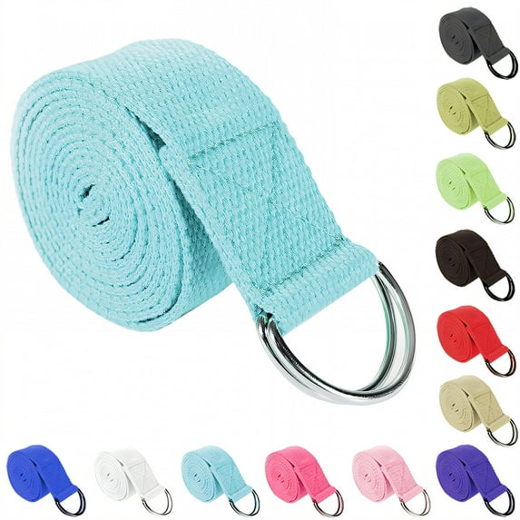 BESTSKY Stretching Strap,Extend Assist Tool Yoga Straps for Stretching,Elastic Bands for Exercise Home Gym Physical Therapy,Style1