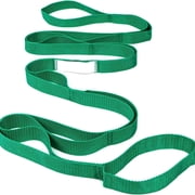BESTSKY Stretching Strap,Multi-Loop Design Yoga Strap,Flexible Use Yoga Straps for Stretching,Green