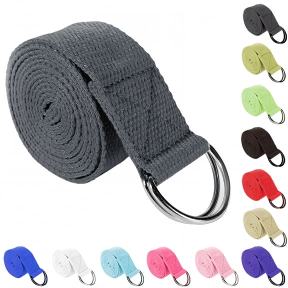 BESTSKY Stretching Strap, Posture Support Yoga Straps for Stretching, Elastic Bands for Exercise, for Yoga, Pilates, Flexibility, Posture, Rehab, Physical Therapy, Home Gym, Fitness.