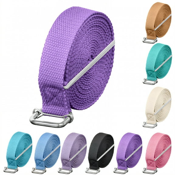 BESTSKY Stretching Strap,Professional Stretcher Exercise Bands Resistance,Yoga Straps for Stretching Home Gym Physical Therapy,Style1