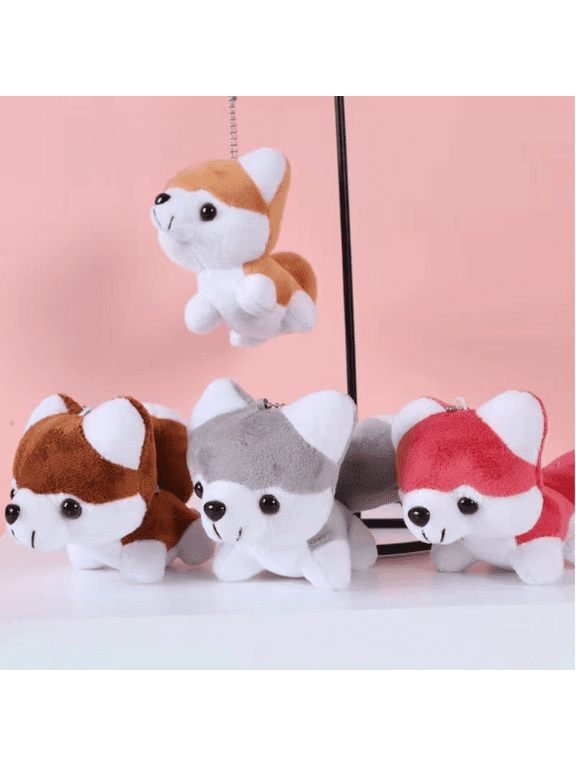 Stuffed Animals,Adorable Plush Toys,Compact Clip-On Design for Keychain Accessory and Backpacks,Perfect Gift for All Ages