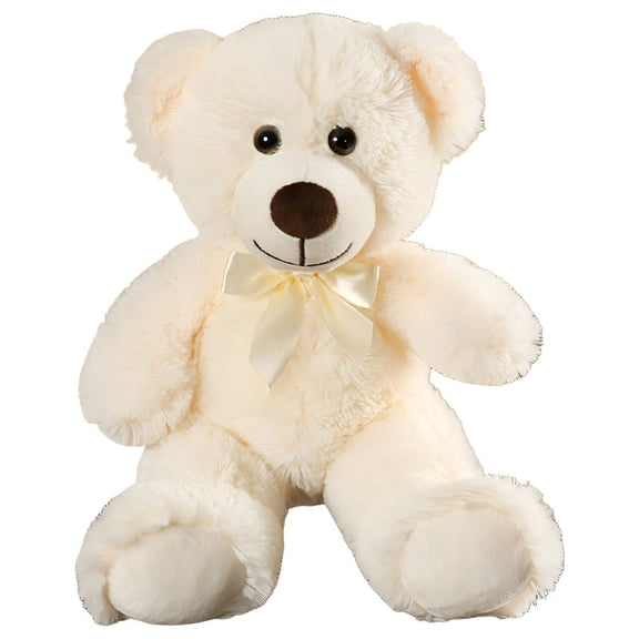BESTSKY Stuffed Animals,Comforting Hugs Stuffed Animal,Plush Bear Companion Plush Toys,White,35cm
