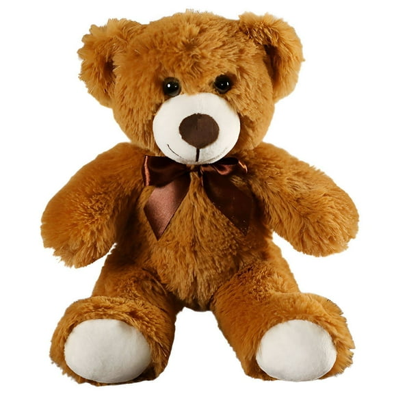 BESTSKY Stuffed Animals,Soft Plush Bear Stuffed Animal,Adorable Huggable Design Baby Girl Stuff,Brown,35cm
