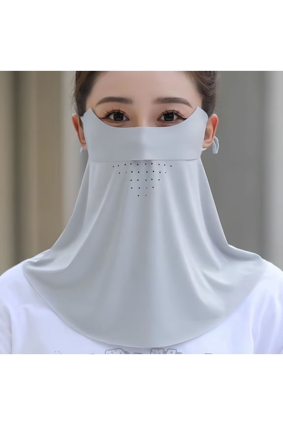 Sun Protection Face Mask with Neck Coverage UPF 50+ Face Shield Breathable Design for Summer Outdoor Activities