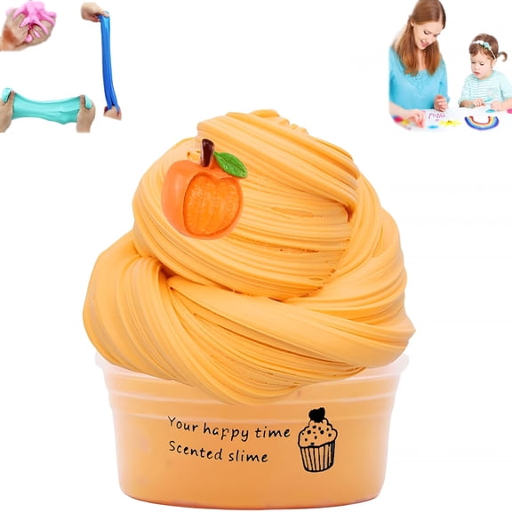 BESTSKY Super Clay Slime DIY Soft & Squishy Clay Scented Slime Sensory Clays, Non-Sticky Stretchy Fluffy, Moldable Modeling Clays Kit