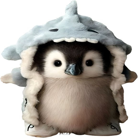 BESTSKY Super Realistic Robot Penguin Plush Toy | Penguin Soft Toy | Simulation Penguins Stuffed Animal Pillow | Cute Animal Cuddly Toys Figurine Doll Home Decor for Kids