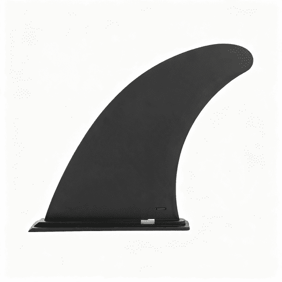 BESTSKY Surf Board Fin, Plastic Paddle Board Fin, Quick Release Plug in Fin, Black Surfing Sup Fin, Detachable Center Fin for Surfboard Canoes, 2 Different Sizes Can Be Chosen, Surf Fin Inflatabl