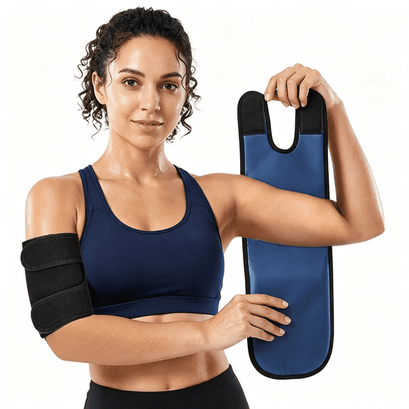 BESTSKY Sweat Arm Bands Women, Adjustable Sleeves for Flabby Arms for Sports Workout, Flabby Arms Sports Workout, Versatile Arm Sweat Bands for Women