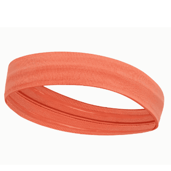 BESTSKY Sweat Band,Breathable Mesh Running Headband,Stretchy Fit Anti-Slip Strips Bandanas Bulk,Orange