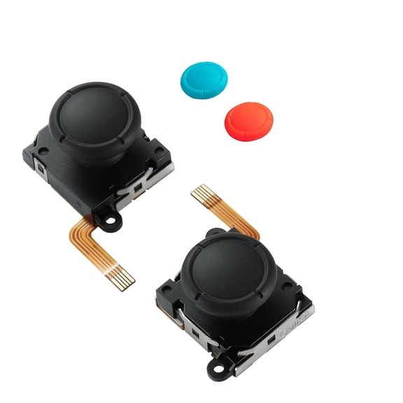 BESTSKY Switch Joysticks Replacement, Updated Anti-Drift Tmr Electromagnetic Joystick for Switch Lcd/Oled Joy Con & Switch Lite, Analog Thumbstick Kit