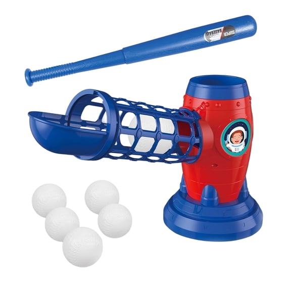 BESTSKY T Ball Sets,T Ball Bat & Pitching Machine - Baseball Training Equipment | for Toddlers Ages 3-12,Boys & Girls Baseball Popper Toy,Perfect Outdoor Games for Kids & Birthday Gift