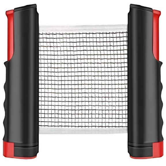 BESTSKY Table Tennis Nets, Adjustable Retractable Net Ping Pong Replacement Net, 170cm Max x 19cm, for Table Tennis, Ping Pong, Home, Gym, Outdoor Sports.