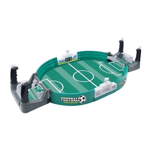 BESTSKY Tabletop Football Board Game - Interactive 2-Player Mini Foosball Set, Portable Abs Plastic Toy, Gift for Ages 3+ (6/8 Inch Balls Included)