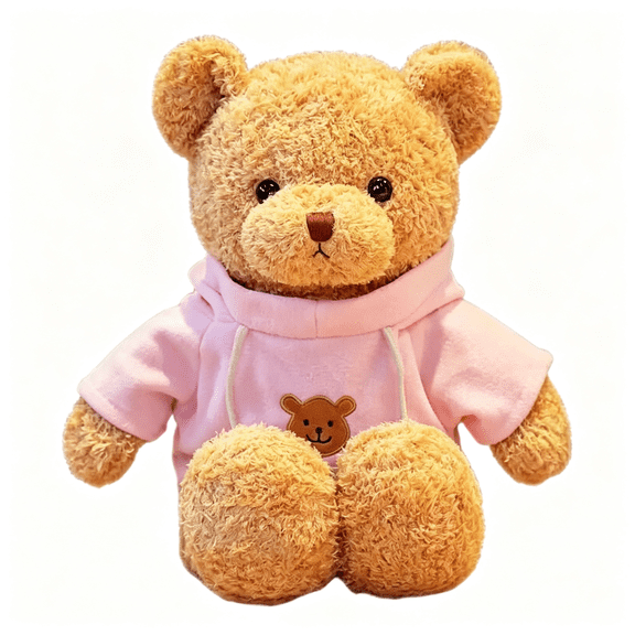 BESTSKY Teddy Bear Stuffed Animal Cute Plush Doll Softtoy 11.8"Gift for Girls Boys Birthdays Christmas Children'S Day Halloween Thanksgiving Day(Pink Bear)