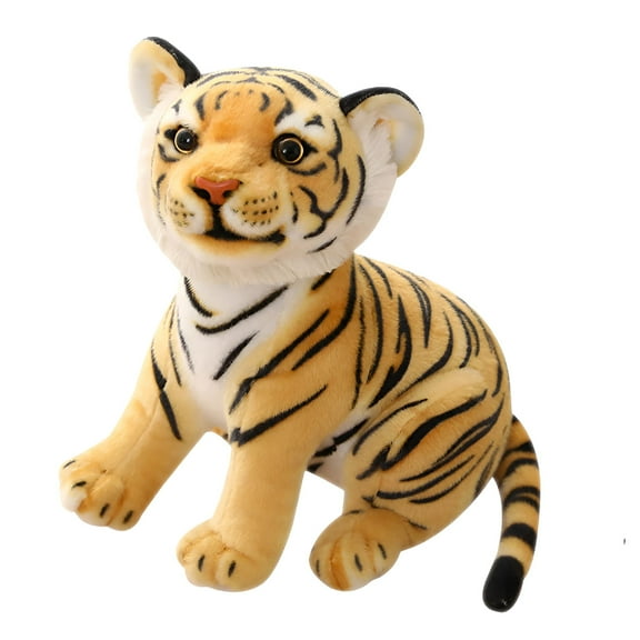 BESTSKY Tigers Plush Toy Stuffed Animal Plush Cat Tiger Toys Cute Tiger Animals Kids Toy Gift for Boy Baby Hug Tiger - Lifelike Stuffed Animal