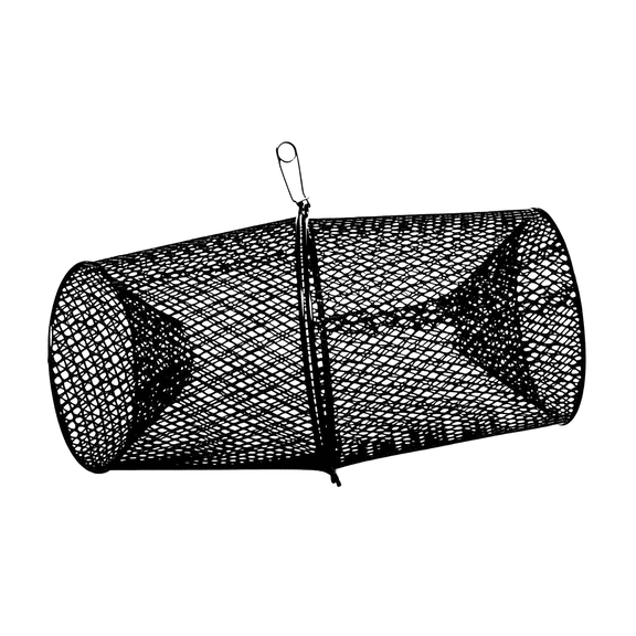 BESTSKY Torpedo Minnow Trap|Heavy-Duty Steel Mesh|Two-Piece Minnow Trap,Heavy-Duty Steel Mesh Minnow Trap