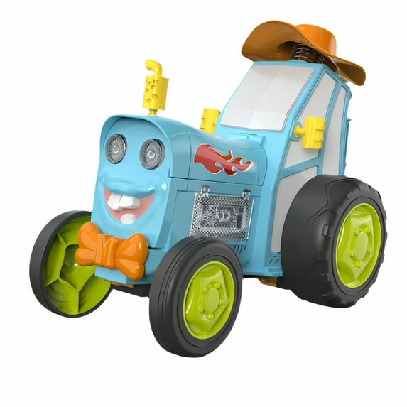 BESTSKY Toy Cars,Dual Blow Suction,Complete Cleaning Mode Rc Cars for Adults,Interactive Music Effects Toy Car,Blue